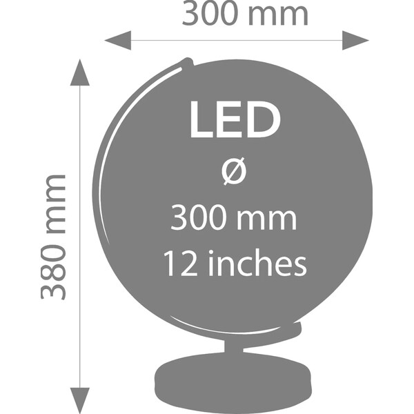 TROIKA Glob Stellar Light Touch 30 cm