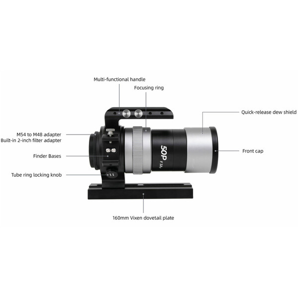 Askar Refractor apochromat AP 50/190 F3.8 50P