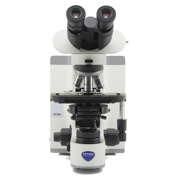 Optika Microscop B-810PH, trino, HF, PH, (DF), infinit, plan, 100-1000x, LED