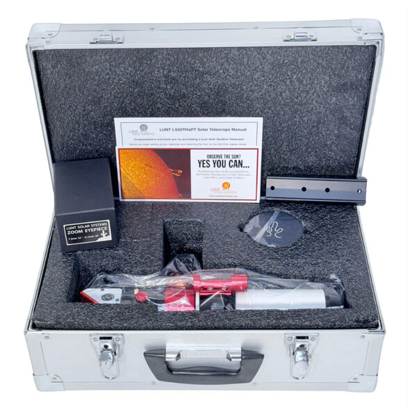 Lunt Solar Systems Telescop solar ST 50/350 LS50C Ha / B600 PT DS Premium PLUS Kit