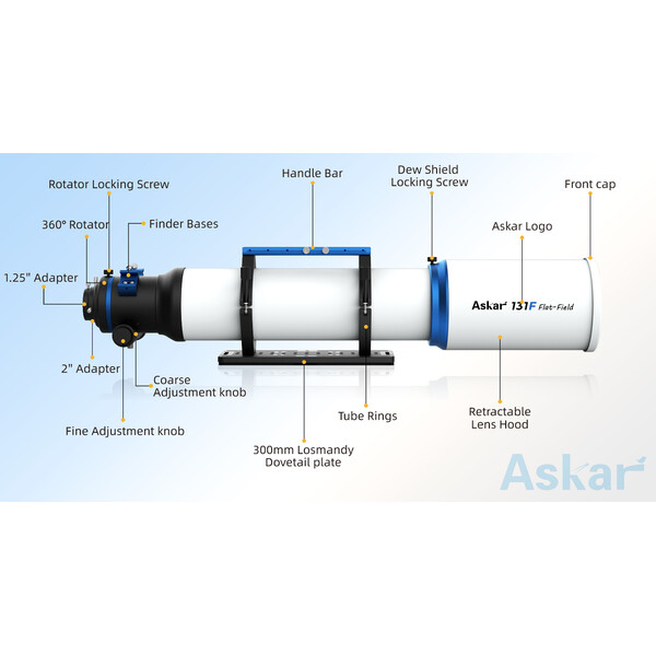 Askar Refractor apochromat AP 131/983 131F Flatfield