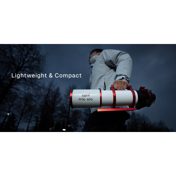 ZWO Refractor apochromat AP 90/609 FF90