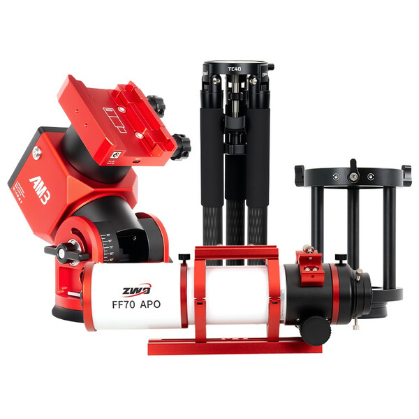 ZWO Refractor apochromat AP 70/490 FF70 AM3N+PE160+TC40