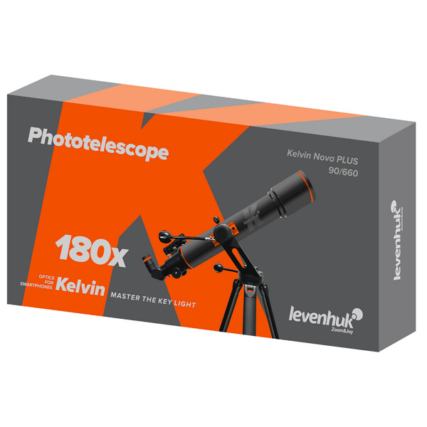 Levenhuk Telescop AC 90/660 Kelvin Nova PLUS