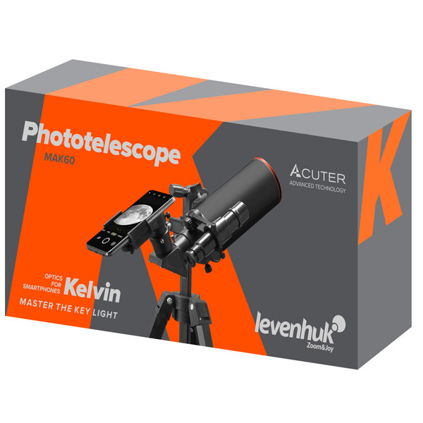 Levenhuk Telescop Maksutov MC 60/830 MAK60 Mini-AZ