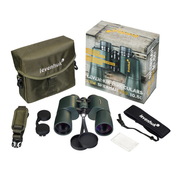 Levenhuk Binoclu 10x50 Sherman PRO