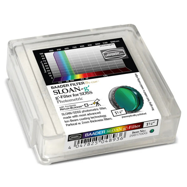 Baader Filtre SLOAN/SDSS g' Photometric 1,25"