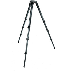 Manfrotto Trepied Video-MPRO 536 cu hemisferă 75/100 mm, monotub, 3 segmente