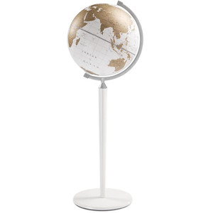 Zoffoli living Glob cu stand Vasco da Gama All White 40cm