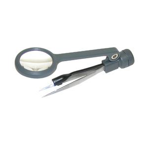 Carson Lupa Lighted MagniGrip 4.5x cu pensetă şi lumină