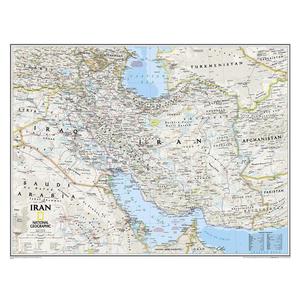 National Geographic Harta Hartă Iran