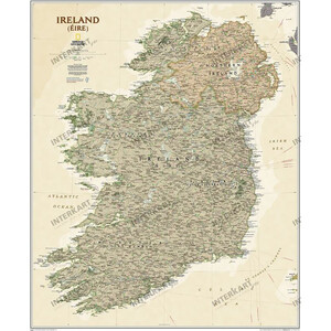 National Geographic Harta Irlanda (76 x 91 cm)