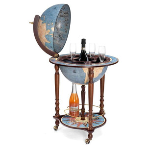 Zoffoli Glob cu stand Da Vinci Blu Dust 40cm