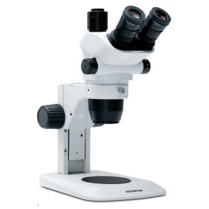 Evident Olympus microscopul stereoscopic zoom SZ61, pentru iluminare circulara, trino