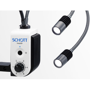 SCHOTT Sistem de iluminare EasyLED Double Spot Plus inclusiv sursa de iluminare