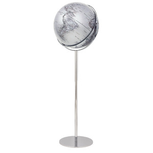 emform Glob cu stand Apollo 17 Silver 43cm