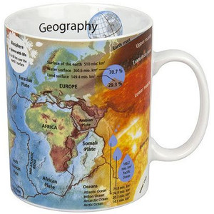 Könitz Cească Mugs of Knowledge Geography