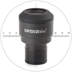 Euromex Ocular de măsurare IS.6010-CM, WF10x/20 mm, 10/100 microm., crosshair, Ø 23.2 mm (iScope)