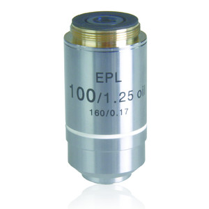 Euromex obiectiv IS.7100, 100x/1.25 oil immers., wd 0,13 mm, EPL, E-plan, S (iScope)