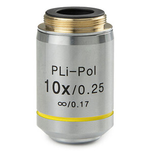 Euromex Obiectiv IS.7910-T, 10x/0.25, PLPOLi , plan, infinity, strain-free (iScope)