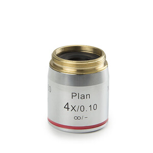 Euromex obiectiv DX.7204, 4x/0,10 Pli, plan, infinity, w.d. 30 mm (Delphi-X)