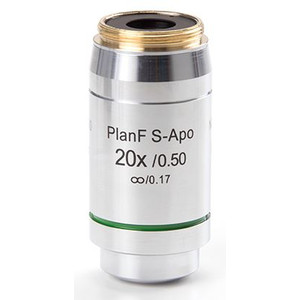 Euromex obiectiv DX.7320, 20x/0.50 PLFi APO, plan semi-apo, infinity, Fluarex, w.d. 2,1 mm (Delphi-X)