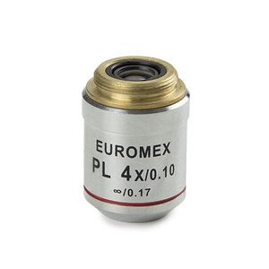 Euromex obiectiv AE.3104, 4x/0.10, w.d. 11,9 mm, PL IOS infinity, plan (Oxion)