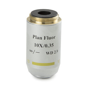 Euromex obiectiv 86.552, 10x/0,30, w.d. 15 mm, PL-FL IOS , plan, fluarex (Oxion)