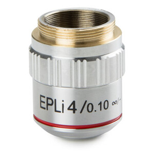 Euromex Obiectiv BS.8204, E-plan EPLi 4x/0.10 IOS (infinity corrected), w.d. 18.9 mm (bScope)