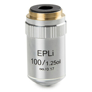Euromex obiectiv BS.8200, E-plan EPLi S100x/1.25 oil immersion IOS (infinity corrected), w.d. 0.25 mm (bScope)