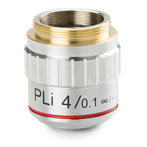 Euromex Obiectiv BS.8404, Plan PLi 4x/0.10 IOS (infinity corrected), w.d. 21.0 mm (bScope)