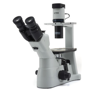 Optika Microscop inversat Mikroskop IM-3, trino, invers, phase, IOS LWD W-PLAN, 100x-400x, EU