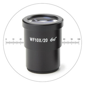 Euromex Ocular de măsurare HWF 10x/20 mm eyepiece with micrometer , SB.6010-M (StereoBlue)