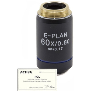 Optika obiectiv 60x/0.80, infinity, plan, POL,  (B-383POL), M-149P