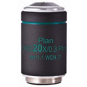 Motic Obiectiv WD PL Ph CCIS, plan, achro, fază, 20x/0.3 w.d. 4.7mm, Ph1 (AE2000)