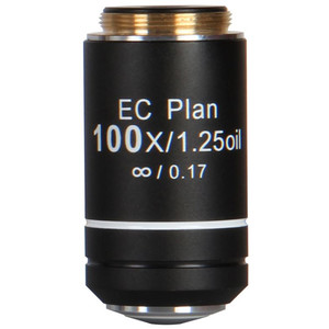 Motic obiectiv EC PL, CCIS, plan, achro, 100x/1.2, S, Oil w.d. 0.15mm