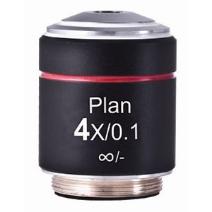 Motic obiectiv PL, CCIS, plan, acromat 4x/0.10 w.d. 12.6mm (AE2000)