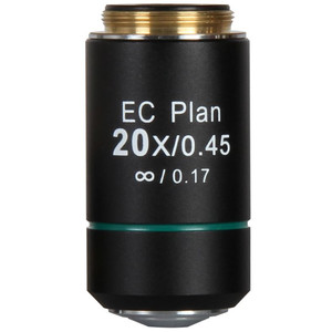 Motic obiectiv EC PL, CCIS plan achromat, 20x/0.45, w.d. 0.9mm