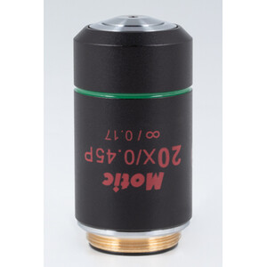 Motic obiectiv EC PL P, CCIS, plan achro, (spannungsfrei) 20x/0.40, w.d. 0.9mm (BA-310 POL)