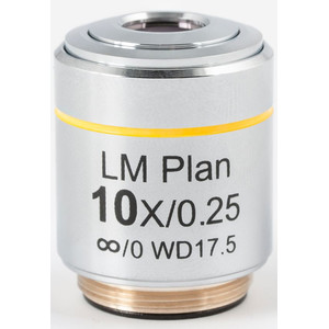 Motic obiectiv LM PL, CCIS, LM, plan, achro, 10X/0.3, w.d.17.5mm (AE2000 MET)
