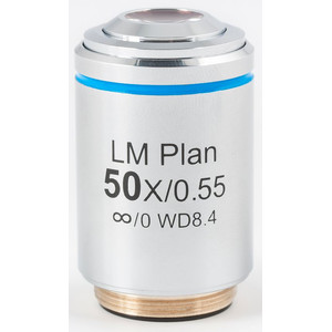 Motic Obiectiv LM PL , CCIS, LM, plan, achro, 50x/0.55, w.d.8.4mm (AE2000 MET)