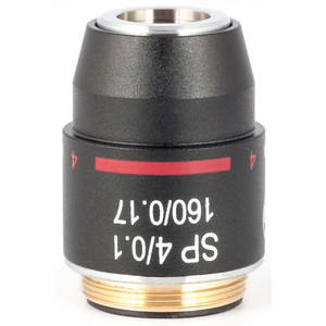 Motic obiectiv SP semiplan achro, 4X/0.10 w.d.=17mm (RedLine200)