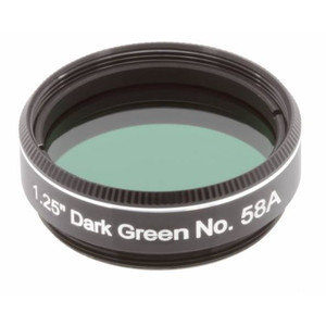 Explore Scientific Filtre Filtru verde inchis #58A 1.25"