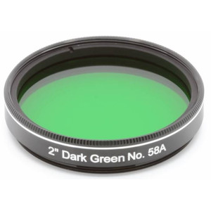 Explore Scientific Filtre Filtru verde inchis #58A 2"