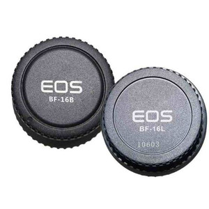 Pixel Lens Rear Cap BF-16L + Body Cap BF-16B for Canon