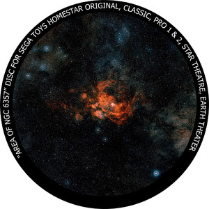 Redmark Disc pentru Planetariu Sega Homestar - NGC 6357