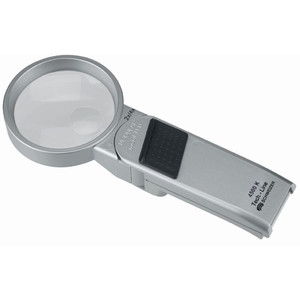 Schweizer Lupa Tech-Line Modular 2x, 4x; Ø70/Ø20mm, bifocală, 6500K