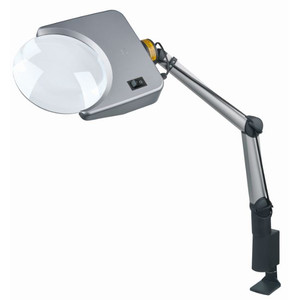Schweizer Lupa Lampă de mărire Tech-Line LED 6500K, 1,75x/Ø202mm, Plan-convex