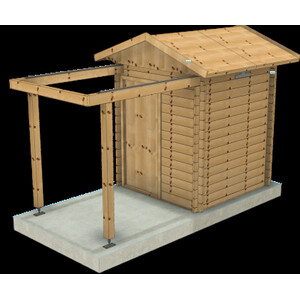 Dome Parts Observatorul GreenLine Mini cu acoperiș retractabil