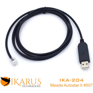 Ikarus Technologies Cablu Mount USB Cable (Meade AutoStar II Compatible)